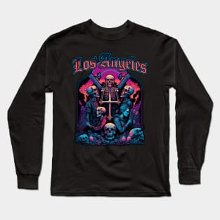 Los Angeles Day of the Dead Long Sleeve T-Shirt